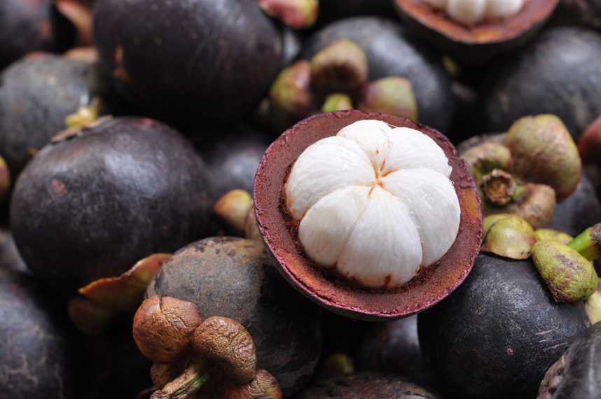 Pile of Mangosteens